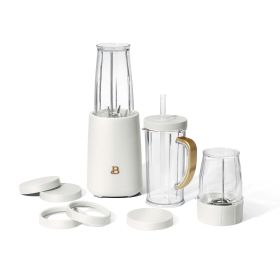 Personal Blender Set with 12 Pieces, 240 W (Color: White Icing)